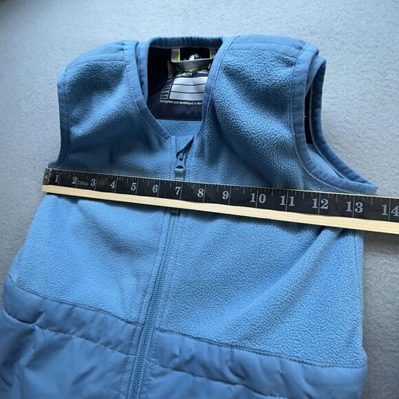 Helly-Hansen Kids Little Vertical Insulated Salopette Bib Pant 110/5 Blue Ski - Picture 7 of 16